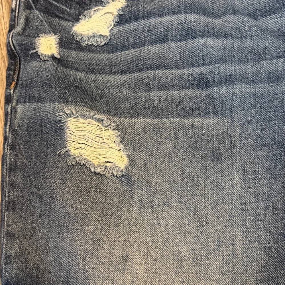 Old Navy Boyfriend Denim Shorts in Dark Blue